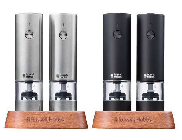 新商品 Russell Hobbs 充電式ミル ソルト & ペッパー ミニ（7942JP / 7942JP-BK）2月7日発売