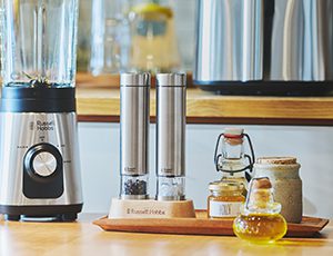 新商品 Russell Hobbs 電動ミル ソルト＆ペッパー ミニ（7935JP・7935JP-WH・7935JP-BK）10月31日発売