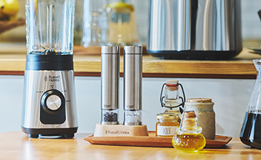新商品 Russell Hobbs 電動ミル ソルト＆ペッパー ミニ（7935JP・7935JP-WH・7935JP-BK）10月31日発売